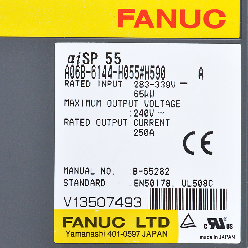 Rapid Delivery for Refurbished Fanuc Robots - Fanuc drives A06B-6144-H055#H590 Fanuc aiSP 55 – Weite detail pictures